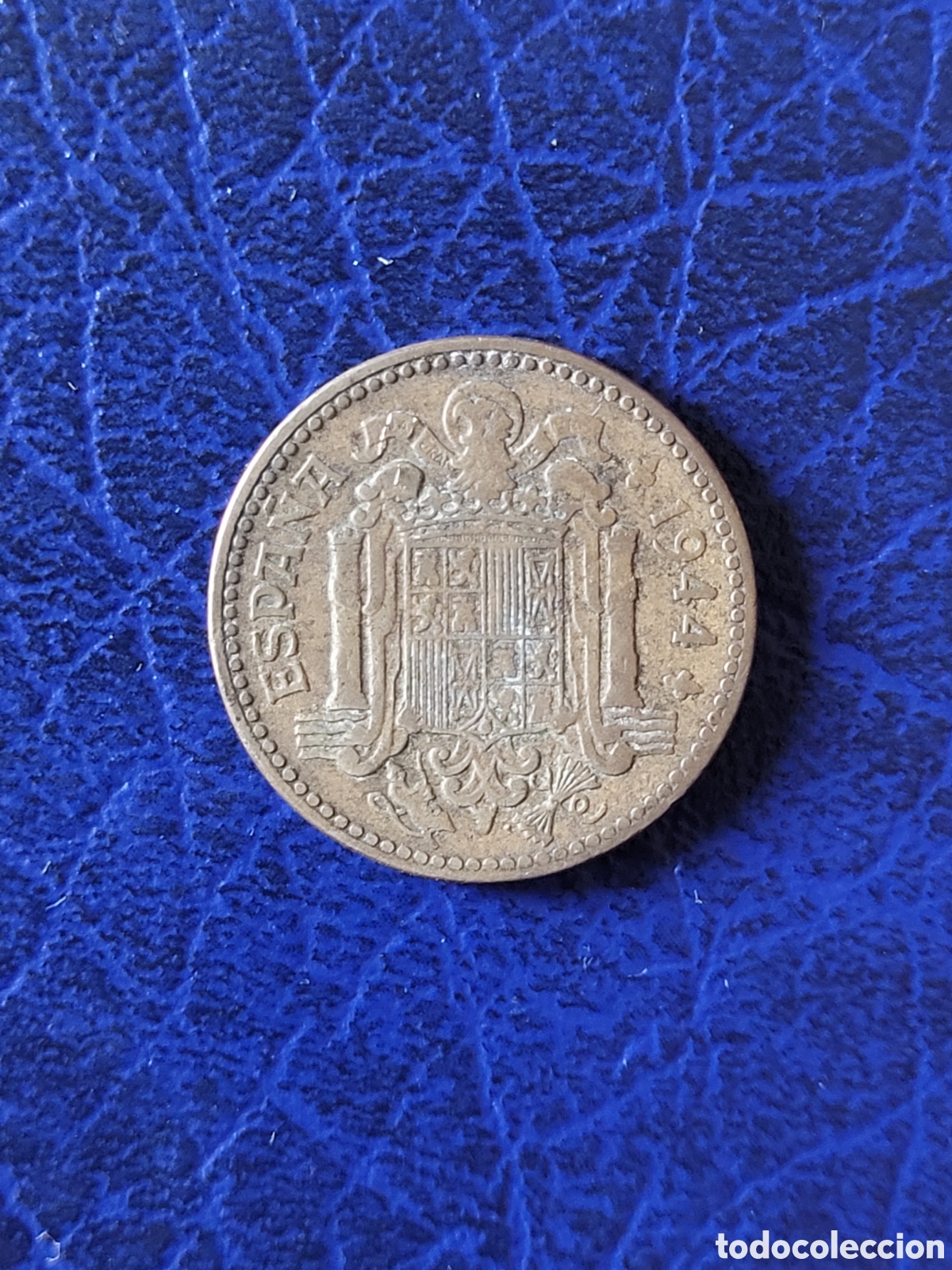 Monedas Franco: Moneda 1 peseta 1944 - Foto 2