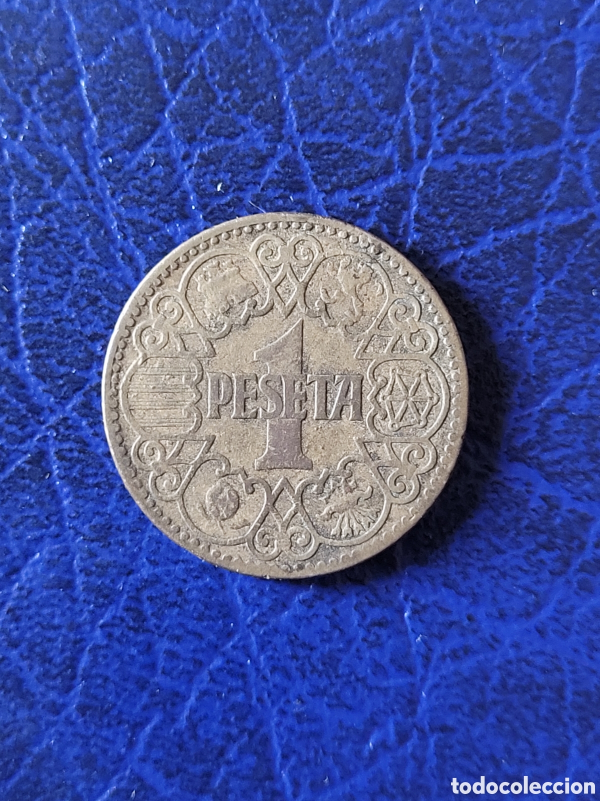 Monedas Franco: Moneda 1 peseta 1944 - Foto 1