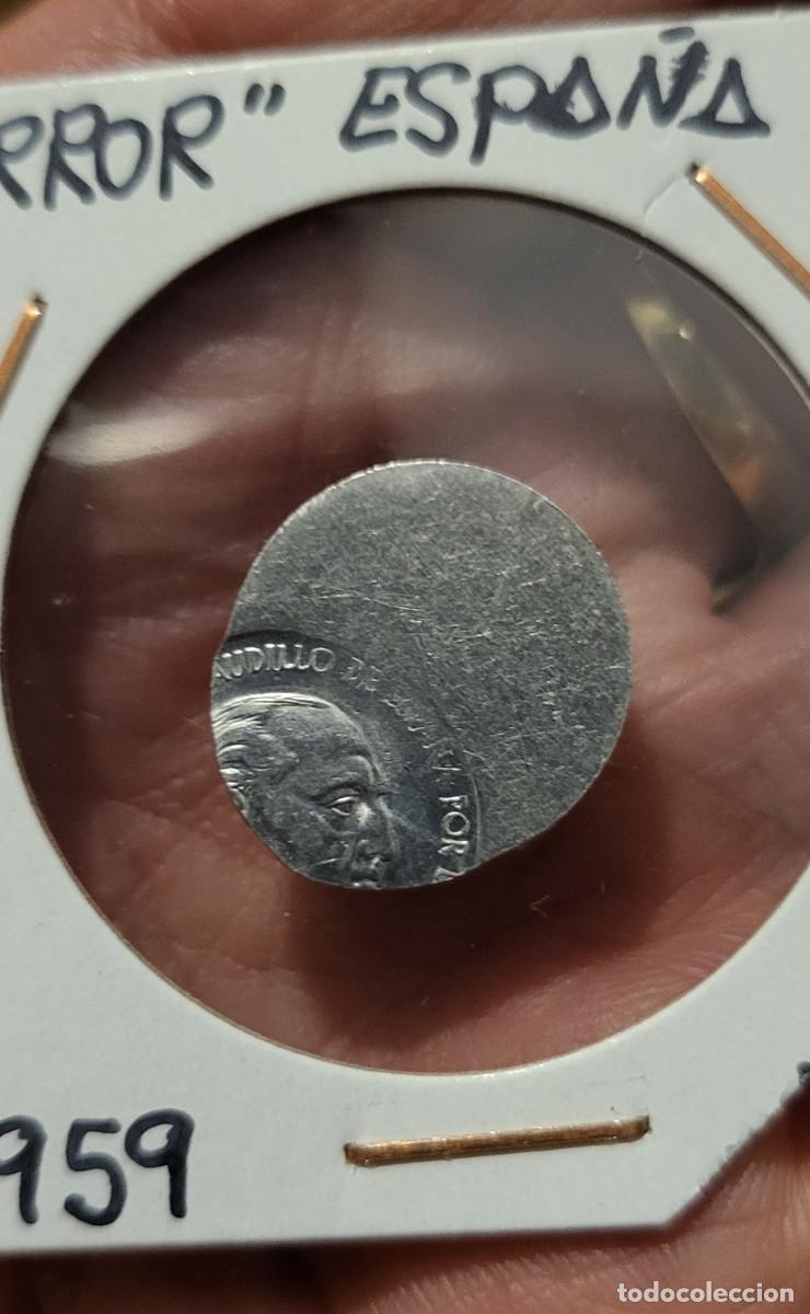 Monedas Franco: * ERROR * muy desplazada RRR - Foto 1