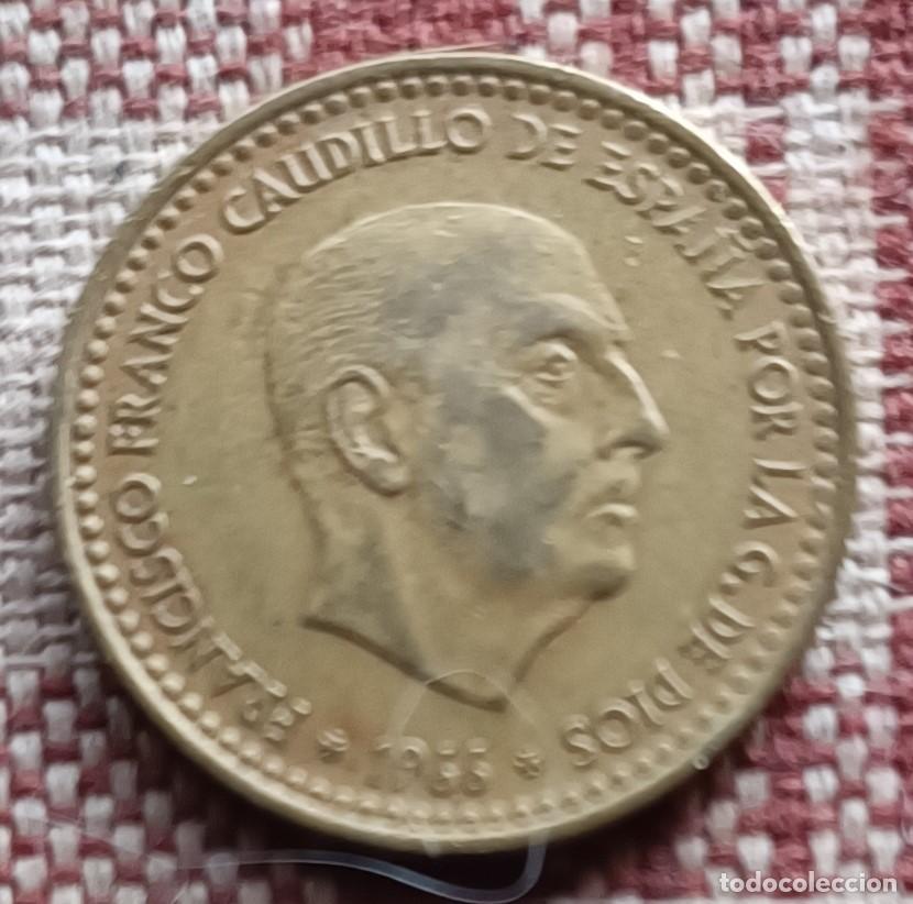 Monedas Franco: Moneda de 1 peseta de 1966 - Espa&ntilde;a - Foto 2
