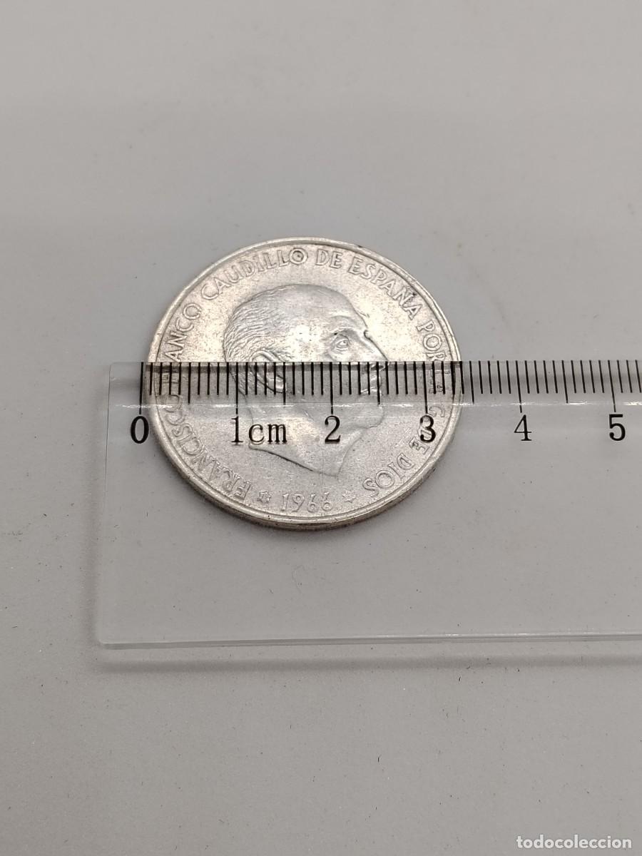 Monedas Franco: moneda de plata 800/1000 de 100 pesetas - Foto 7
