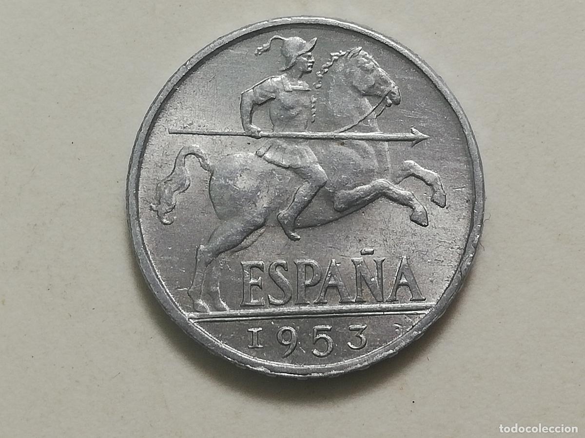 Monedas Franco: MONEDA 10 CENTIMOS 1953, ALUMINIO - Foto 1
