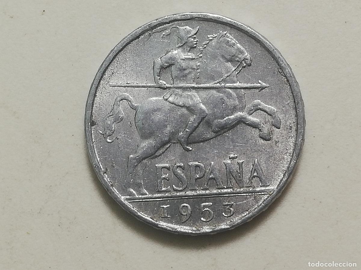 Monedas Franco: MONEDA 10 CENTIMOS 1953, ALUMINIO - Foto 1
