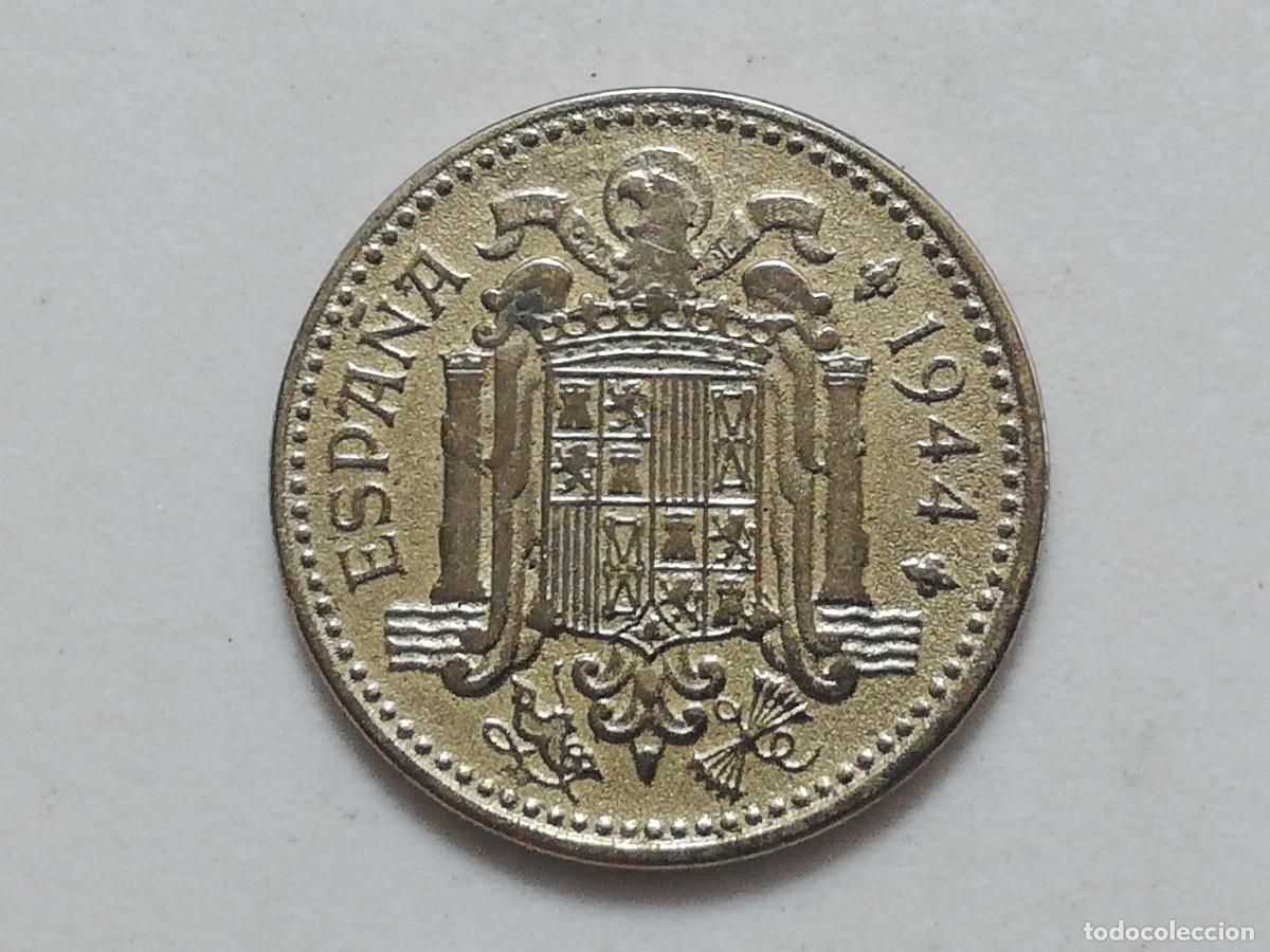 Monedas Franco: MONEDA 1 PTAS, 1944 EBC+ - Foto 2