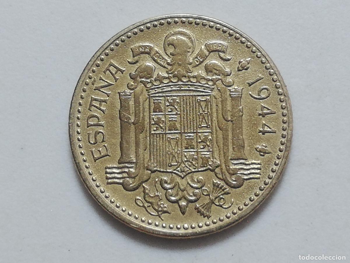Monedas Franco: MONEDA 1 PTAS, 1944 EBC+ - Foto 2
