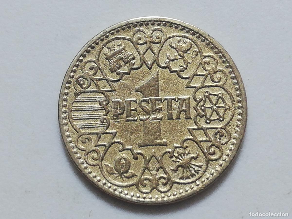 Monedas Franco: MONEDA 1 PTAS, 1944 EBC+ - Foto 1