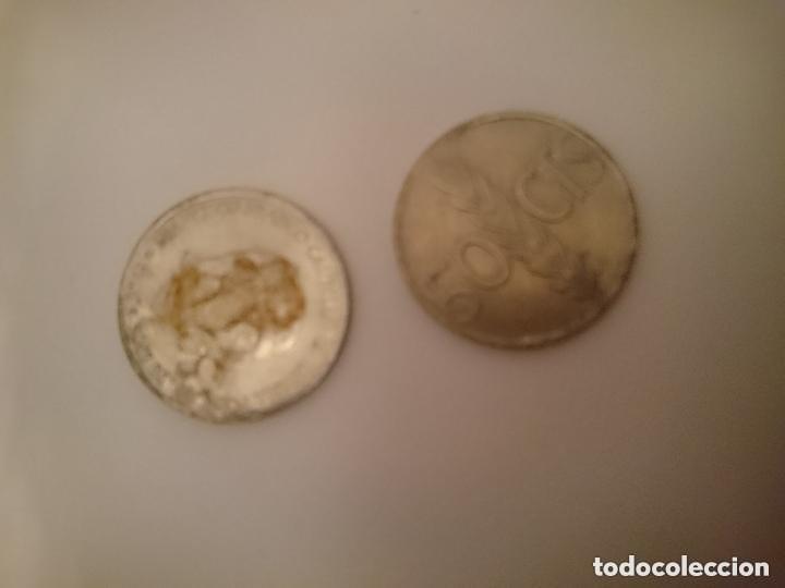 Monedas Franco: 2 MONEDAS 50 CENTIMOS ESPA&Ntilde;OLAS ANTIGUAS - Foto 1