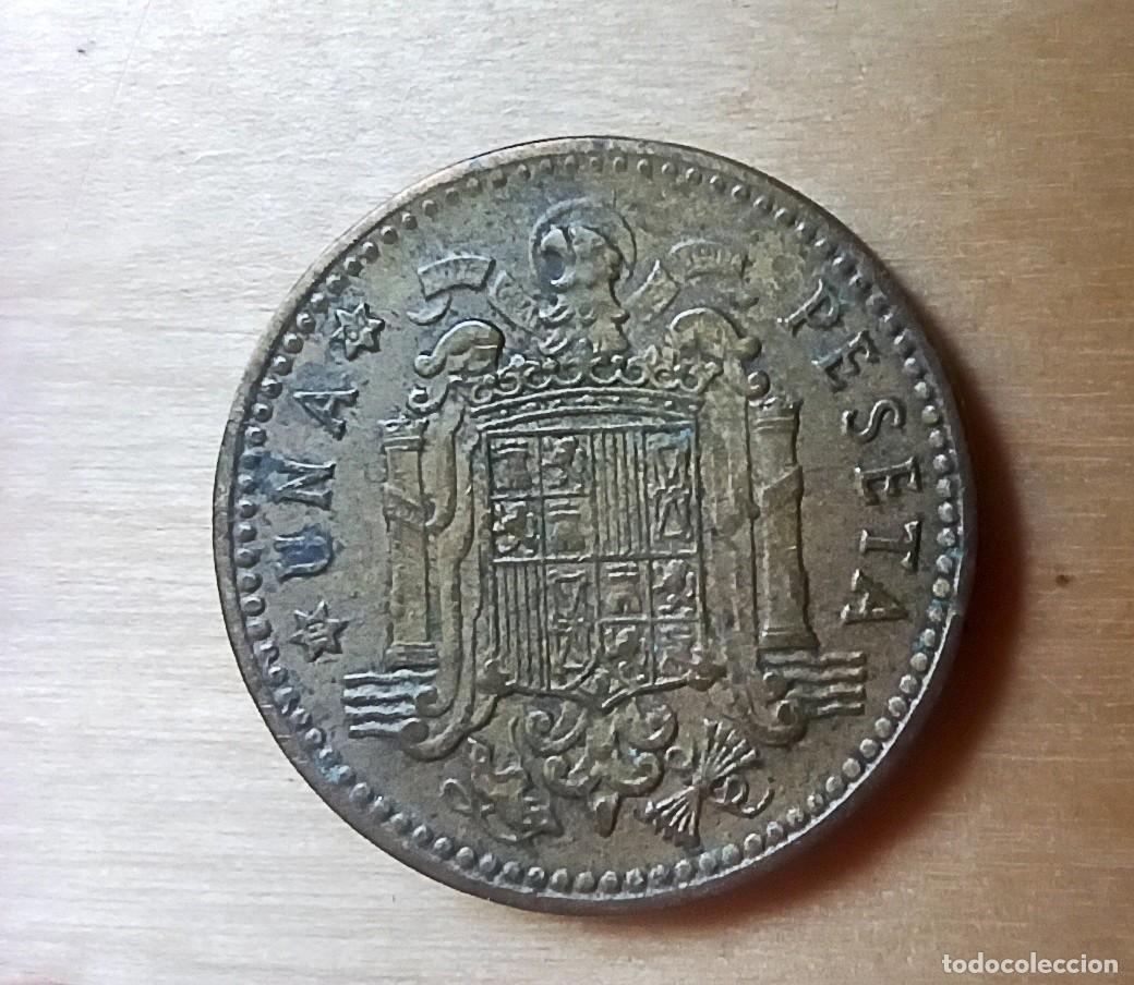 Monedas Franco: Peseta 1963 * 64 - Error acu&ntilde;aci&oacute;n - Foto 2