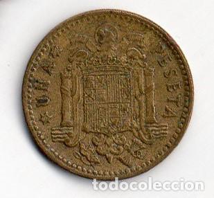 Monedas Franco: Peseta 1963 * 64 - Error acu&ntilde;aci&oacute;n - Foto 4