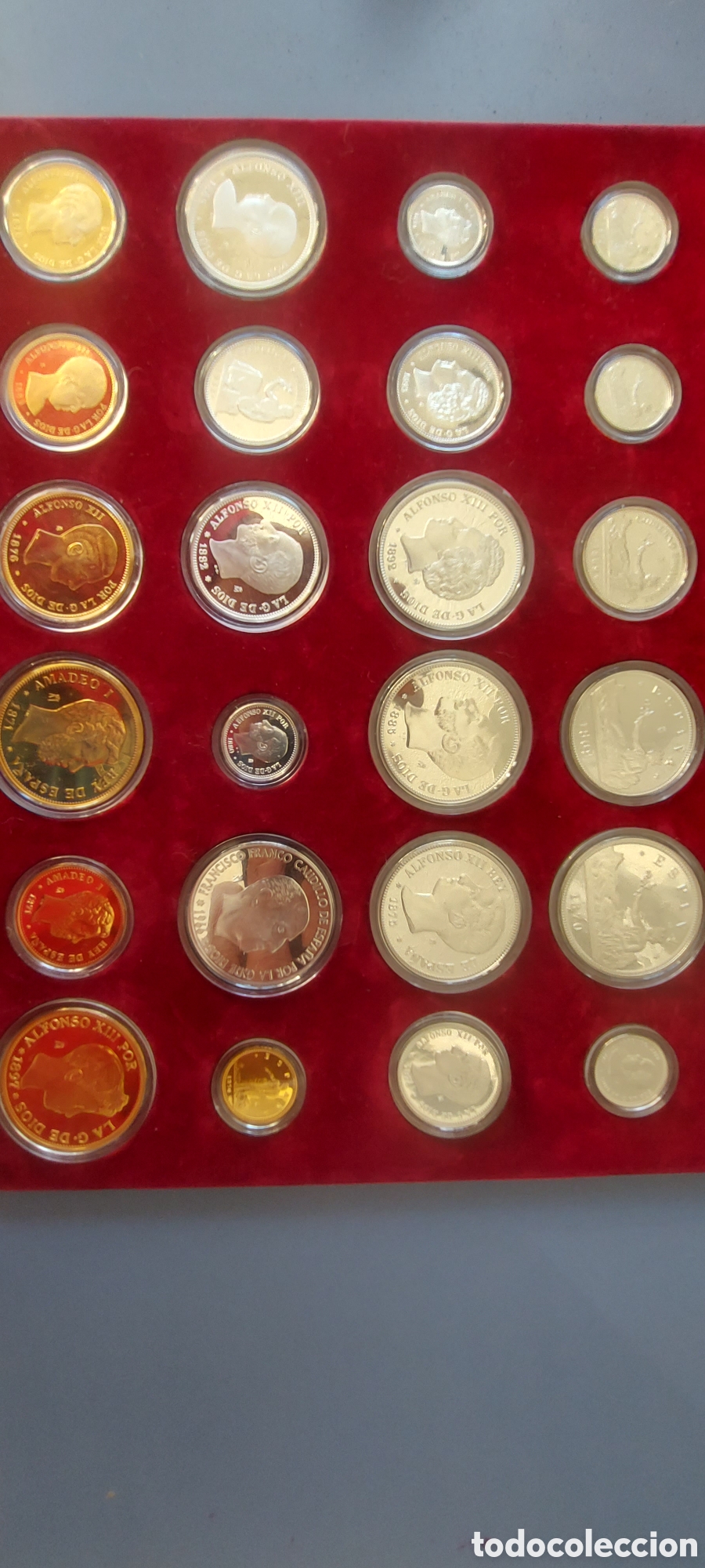 Monedas Franco: Monedas espa&ntilde;olas con certificado - Foto 2