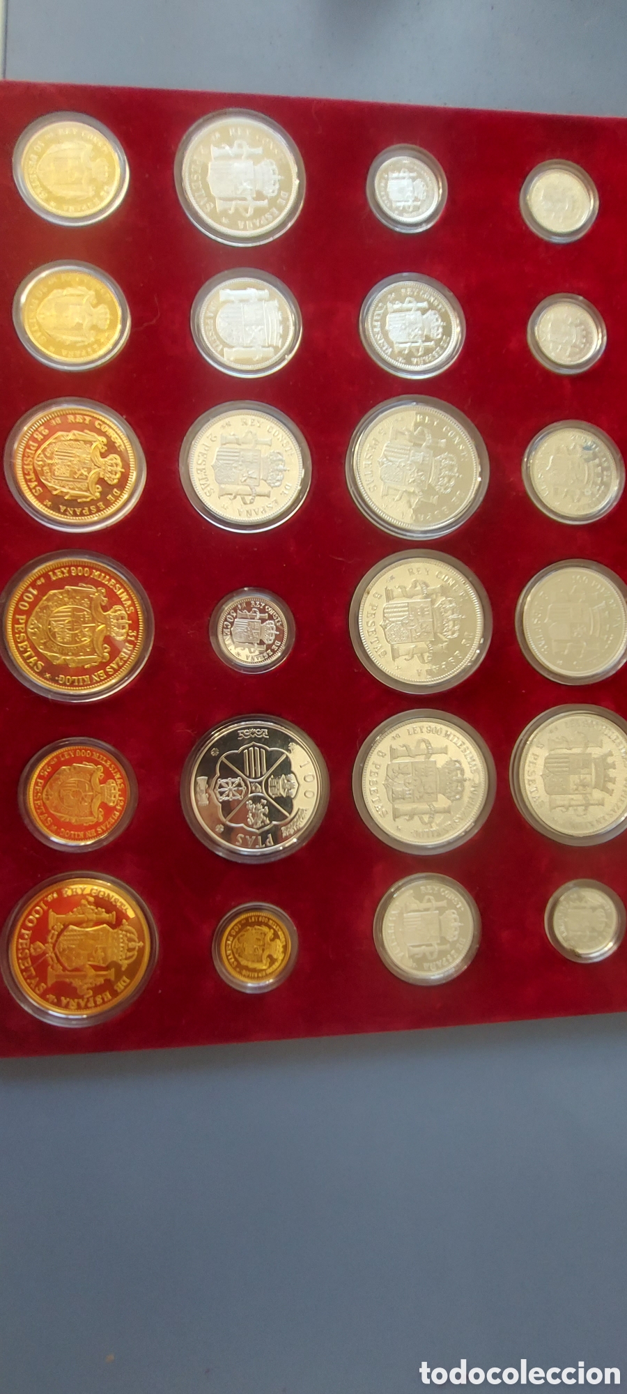 Monedas Franco: Monedas espa&ntilde;olas con certificado - Foto 1