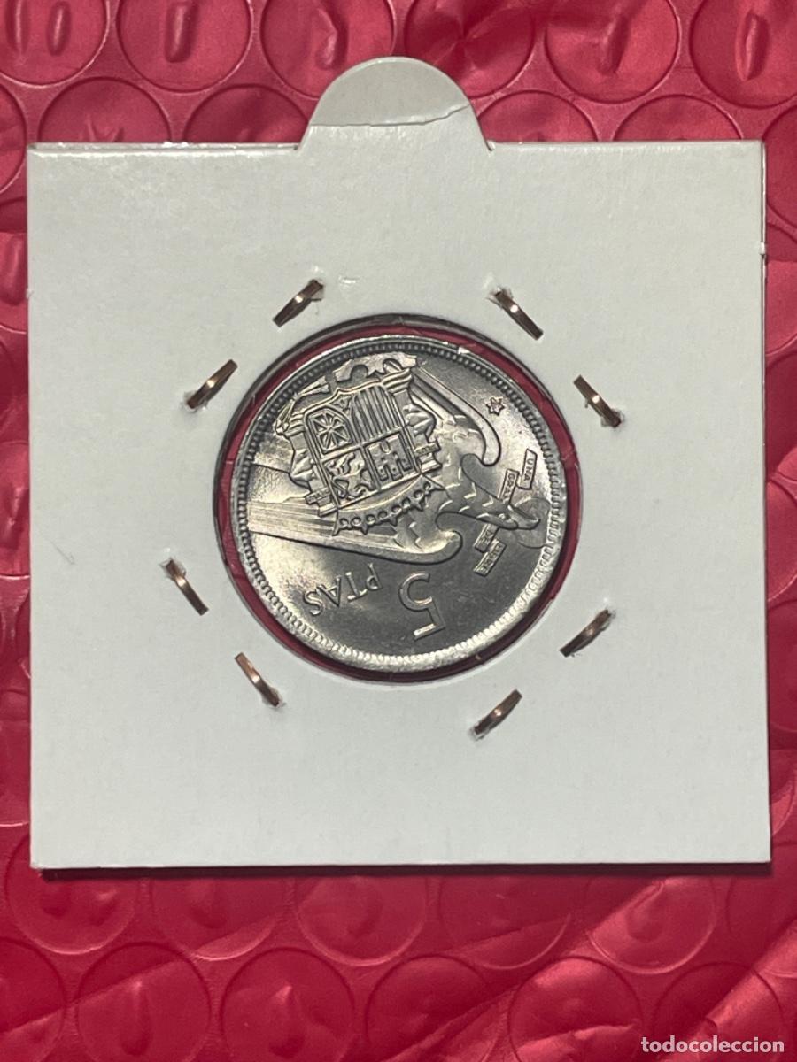 Monedas Franco: 5 pesetas 1957*68 SIN CIRCULAR - Foto 2