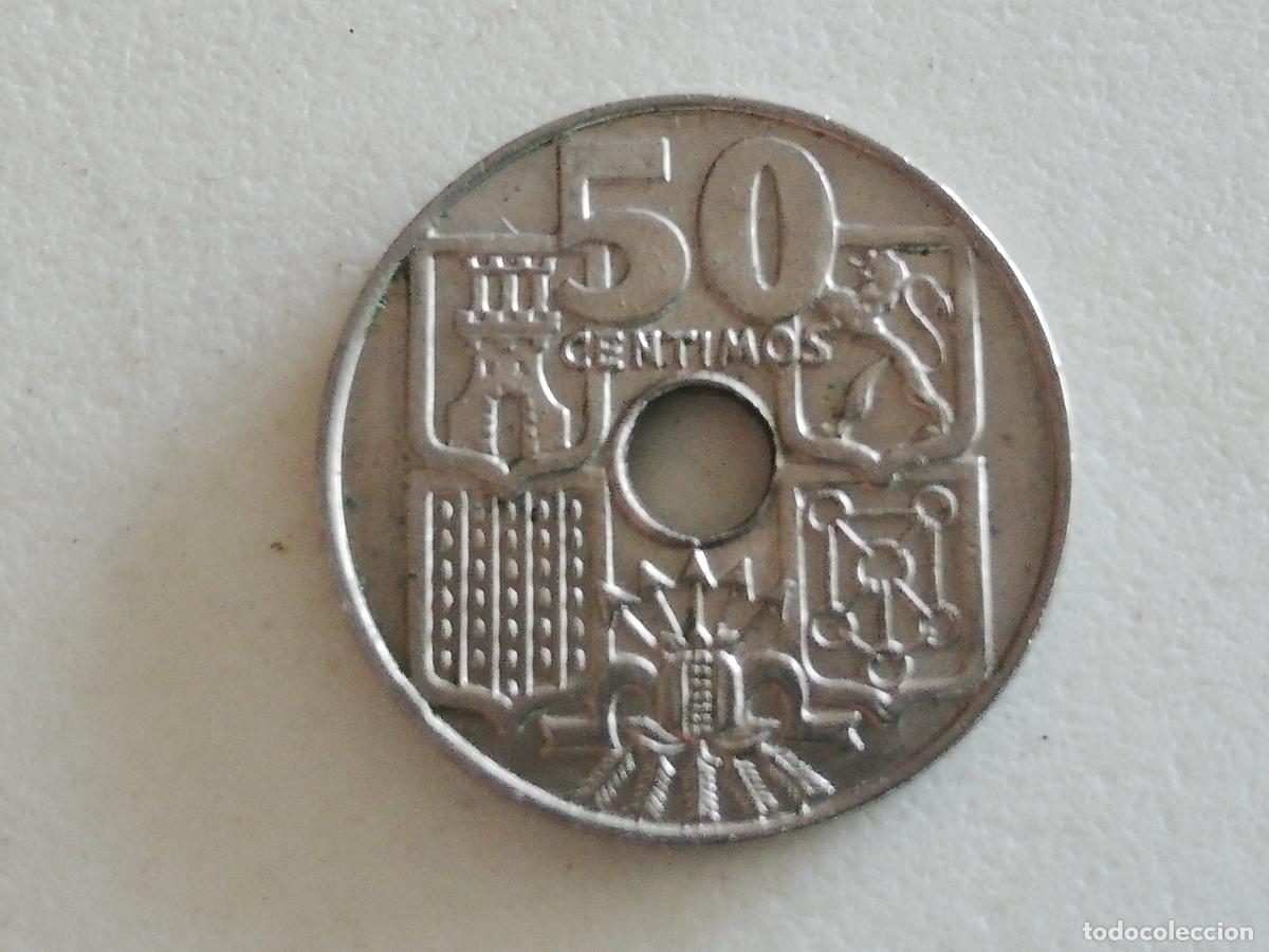 Monedas Franco: MONEDA 50 CENTIMOS 1963, ESTRELLAS 19-64 - Foto 2