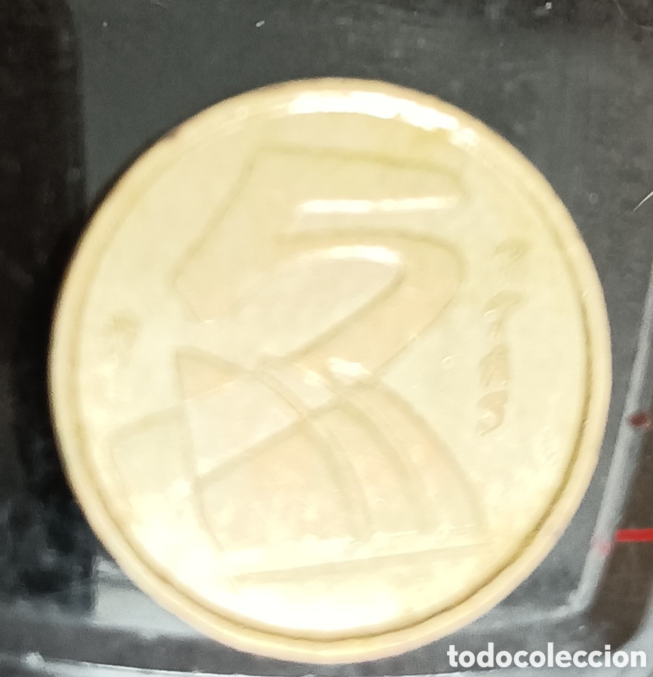 Monedas Franco: Moneda de 5 pesetas de 1998 - Foto 4