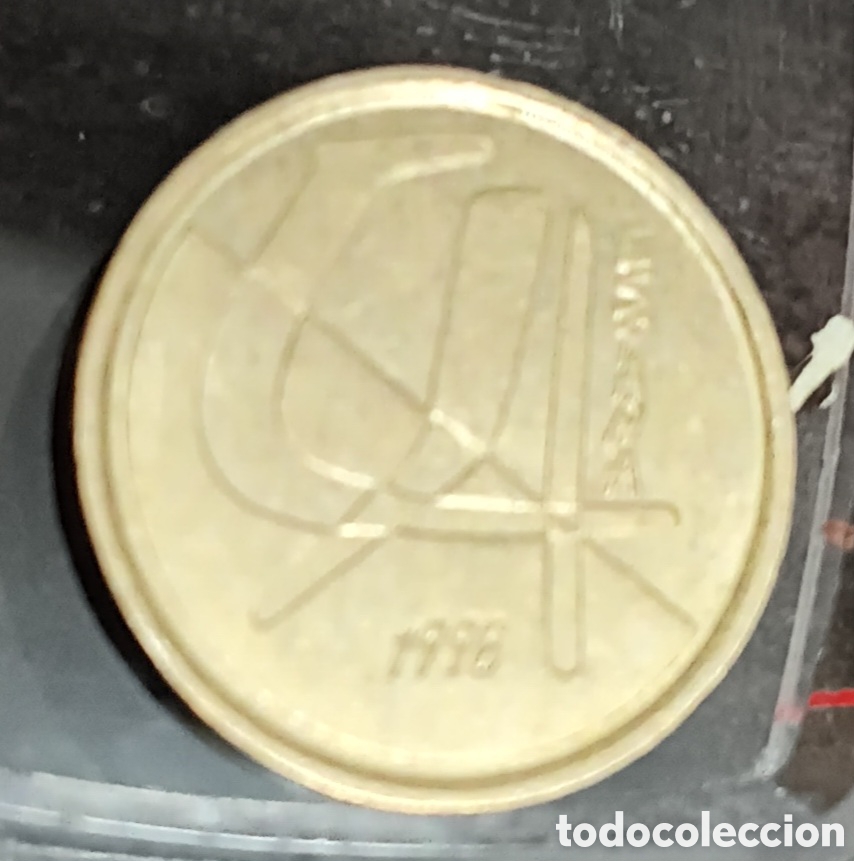 Monedas Franco: Moneda de 5 pesetas de 1998 - Foto 3