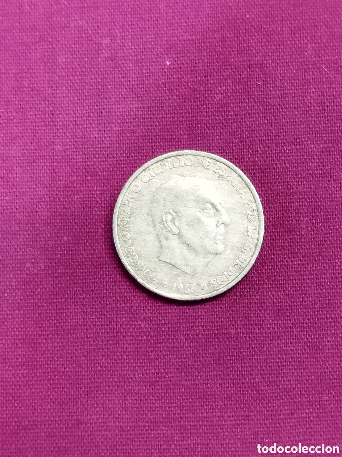Monedas Franco: Seis (6) monedas diversas - Foto 8