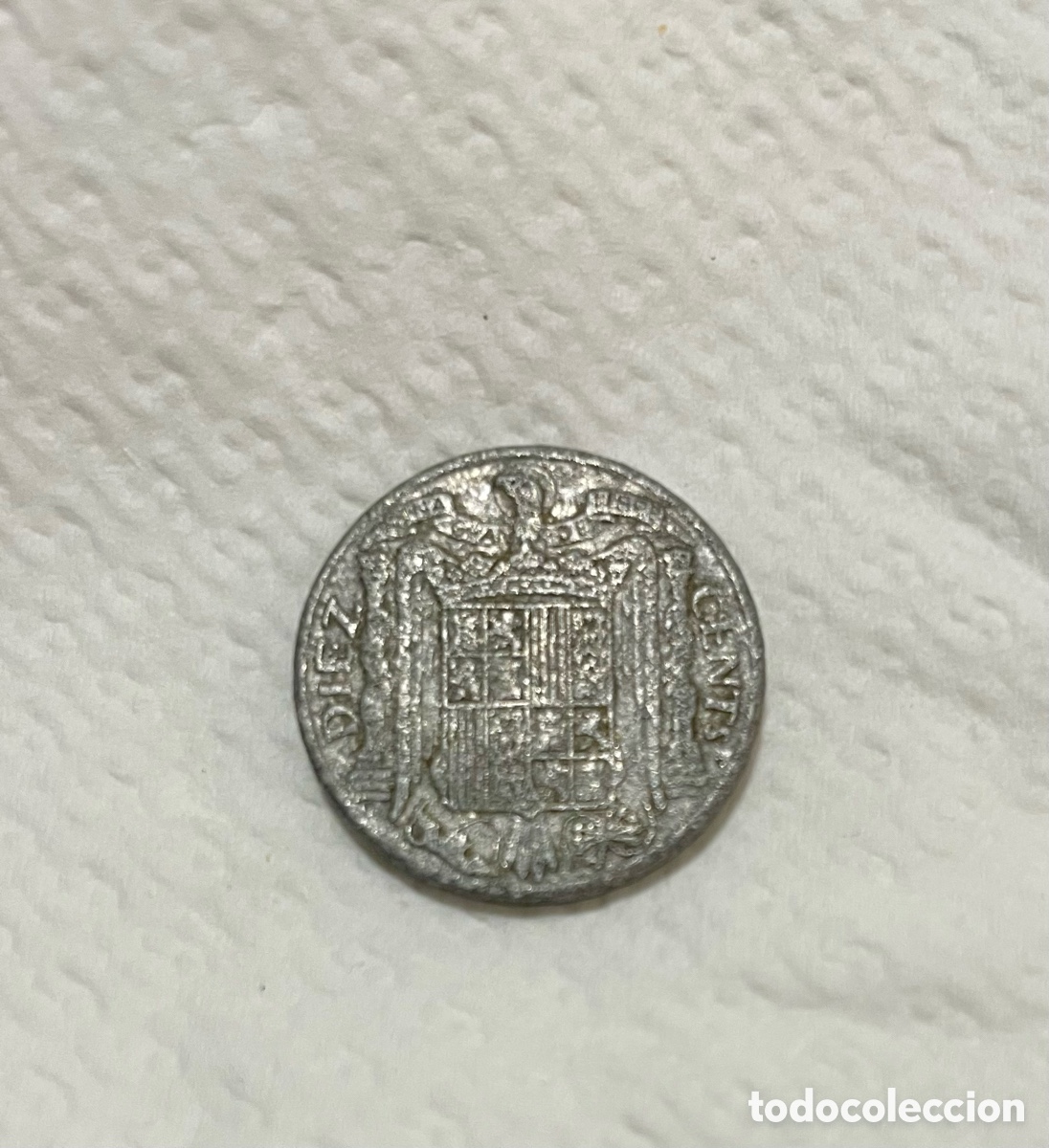 Monedas Franco: Moneda 0,10 &euro; de 1953 - Foto 2