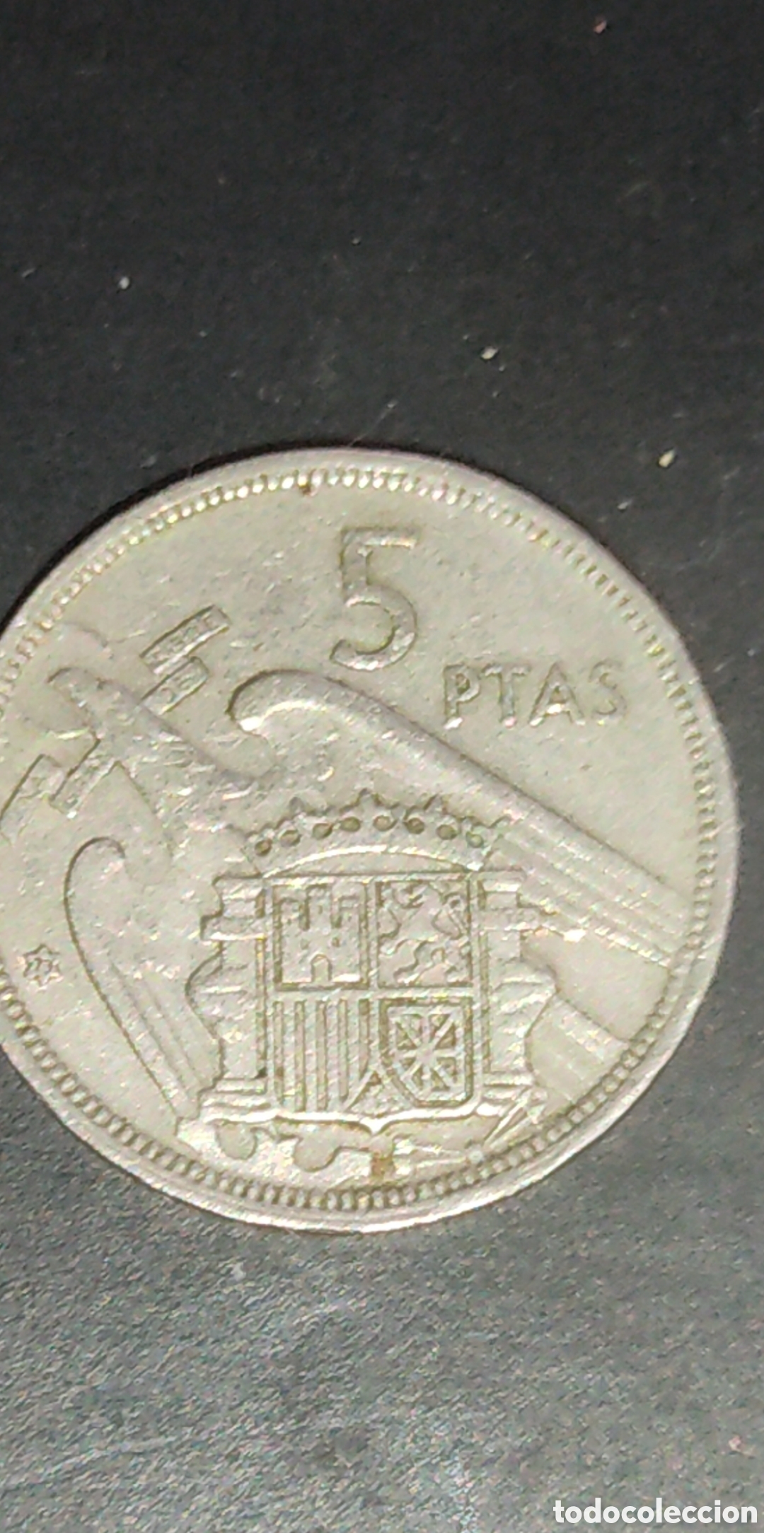 Monedas Franco: Moneda de Franco de 1957 - Foto 2