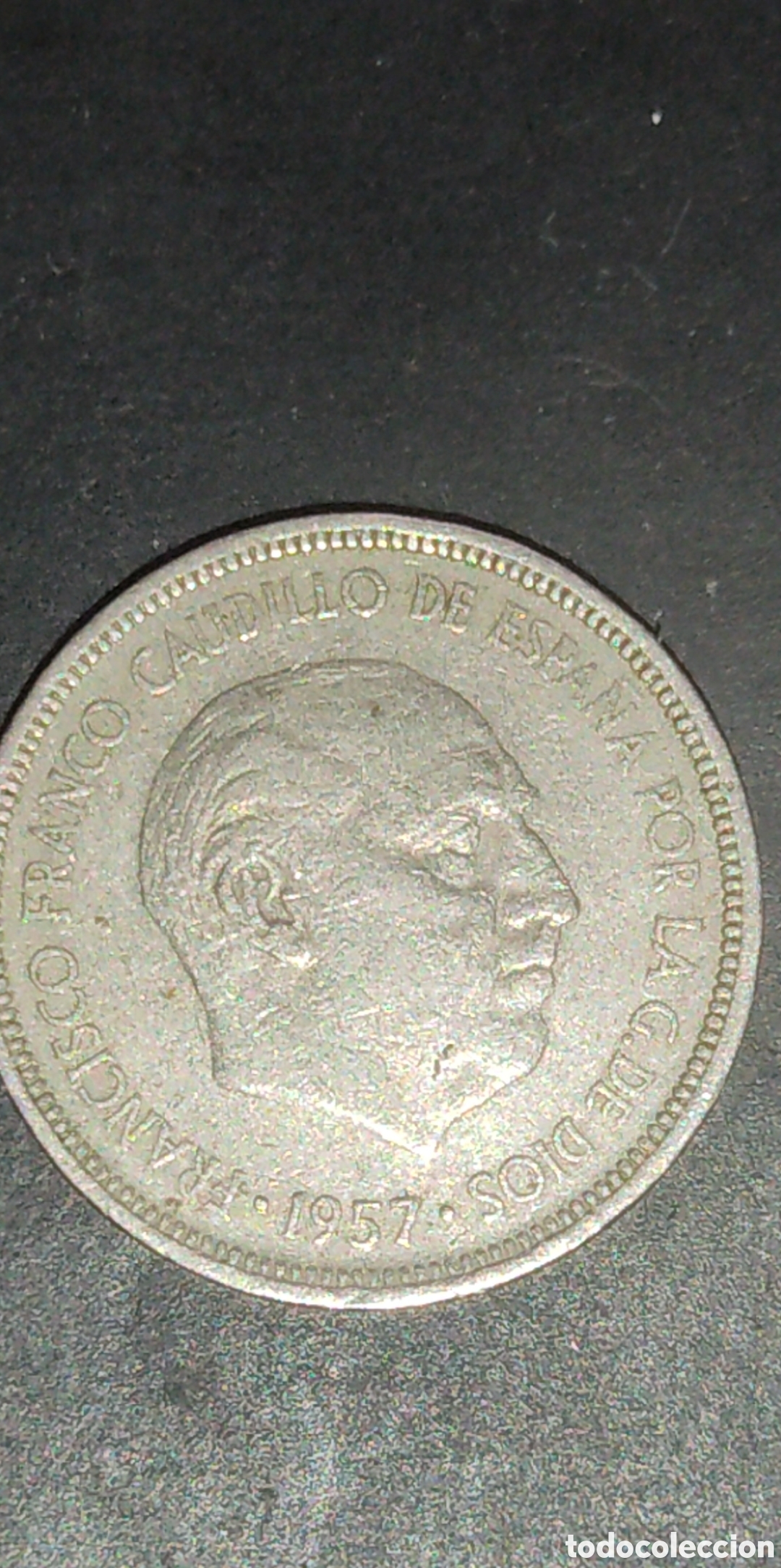 Monedas Franco: Moneda de Franco de 1957 - Foto 1