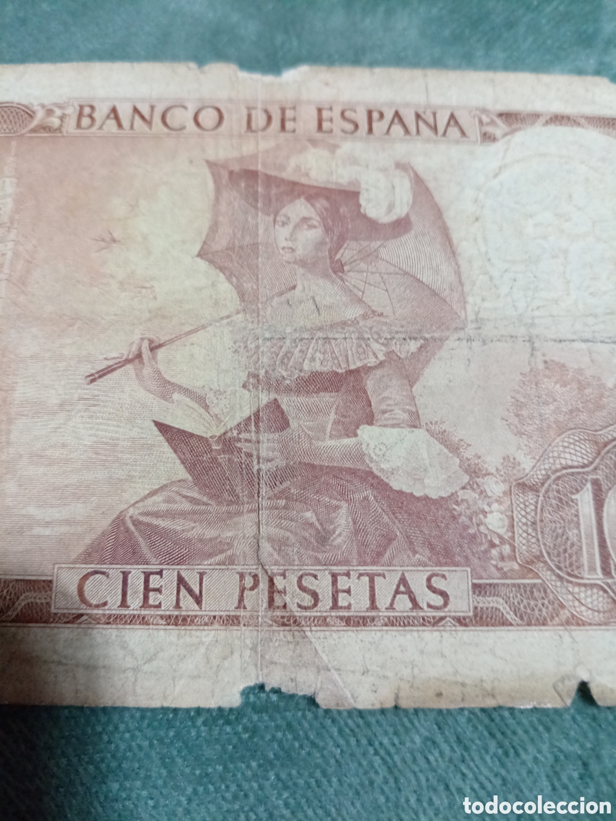 Monedas Franco: Billete de Espa&ntilde;a de 1965 - Foto 4