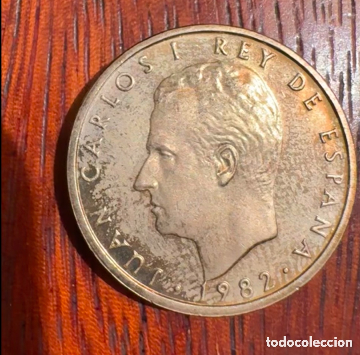Monedas Franco: Moneda de 100 Pesetas del a&ntilde;o 1982 - Foto 2