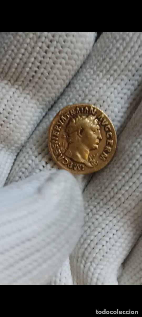 Monedas Franco: AUREO Adriano COS cuarto mandato - Foto 1