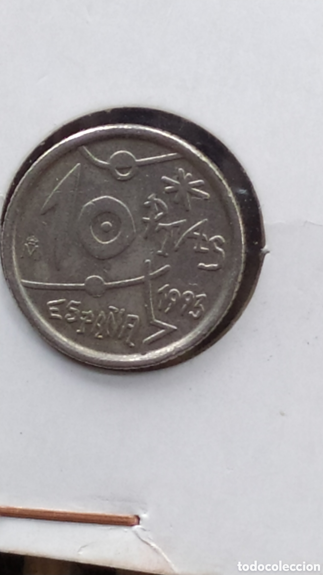 Monedas Franco: MONEDA CONMEMORATIVA DE 10PST - Foto 2