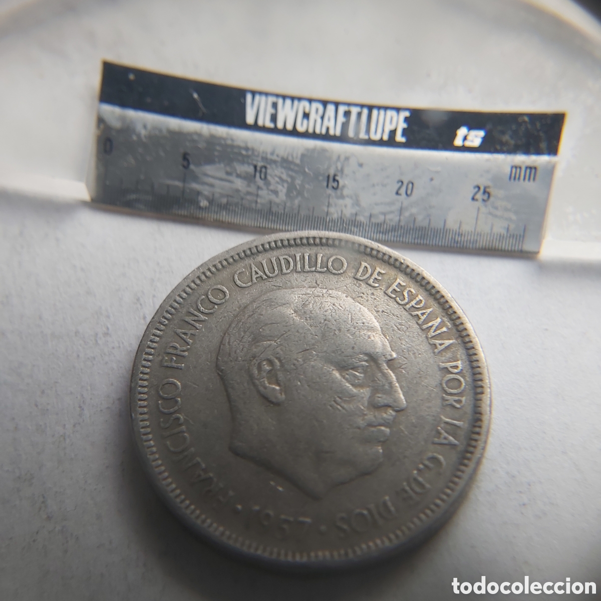 Monedas Franco: MONEDA DE 5 PST DE 1957 - Foto 1
