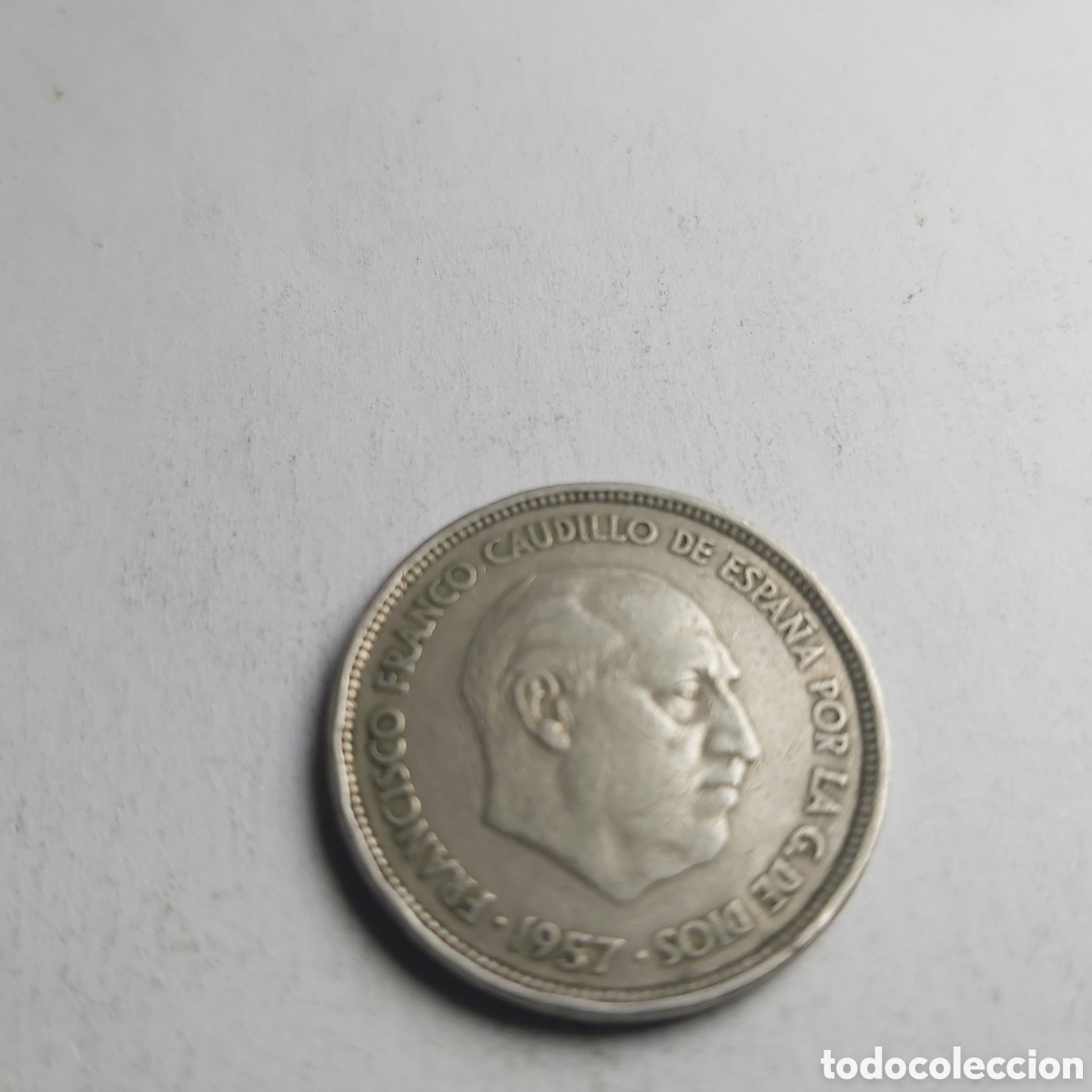Monedas Franco: MONEDA DE 25 PESETAS 1957 - Foto 3