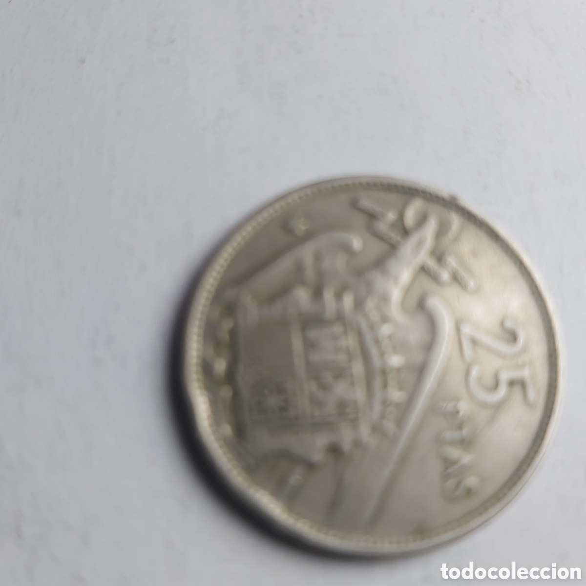 Monedas Franco: MONEDA DE 25 PESETAS 1957 - Foto 8