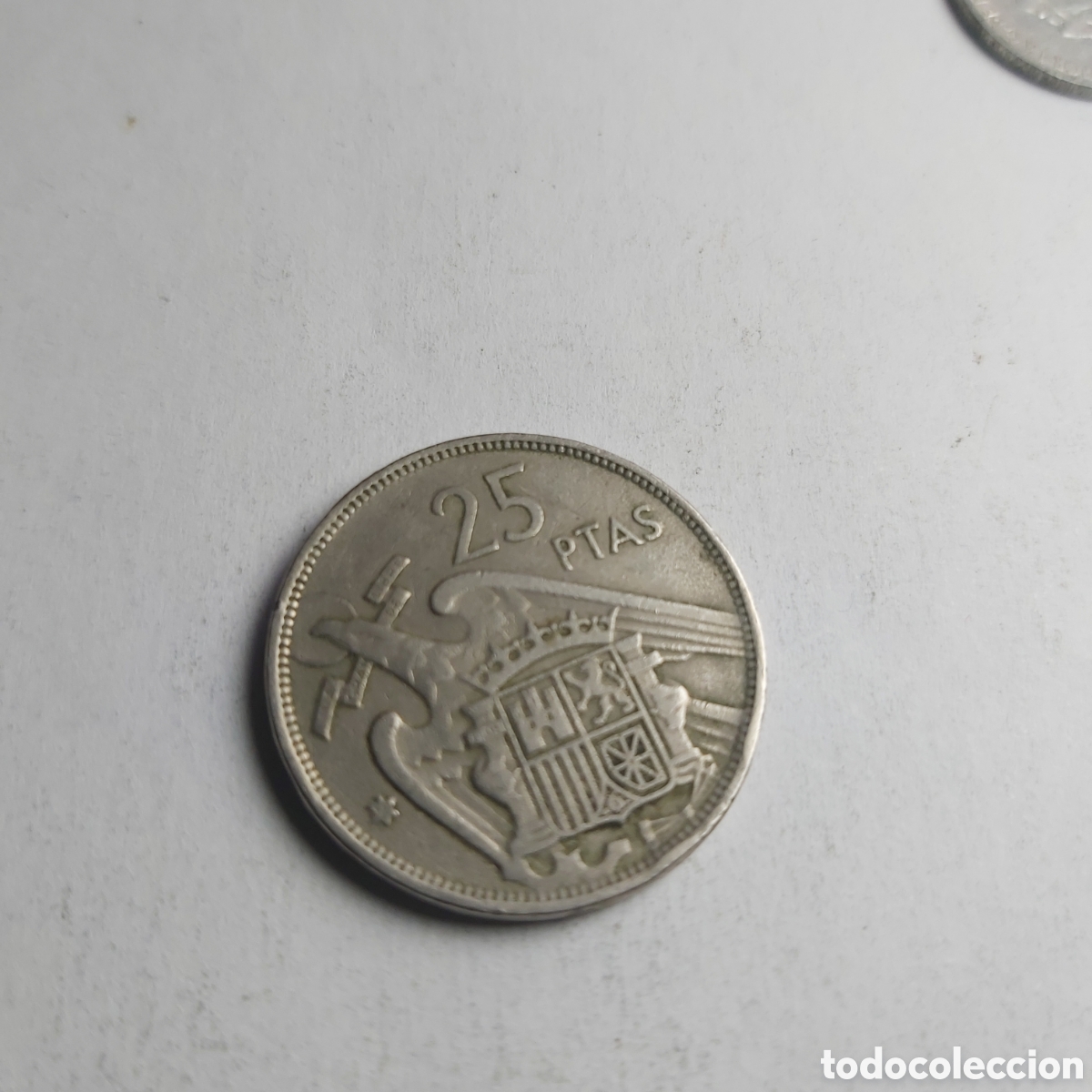 Monedas Franco: MONEDA DE 25 PESETAS 1957 - Foto 4