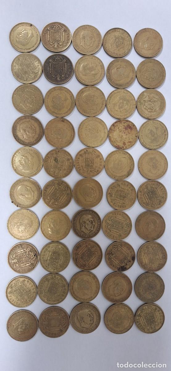 Monedas Franco: 25 monedas de 1 peseta de 1966 - Foto 1
