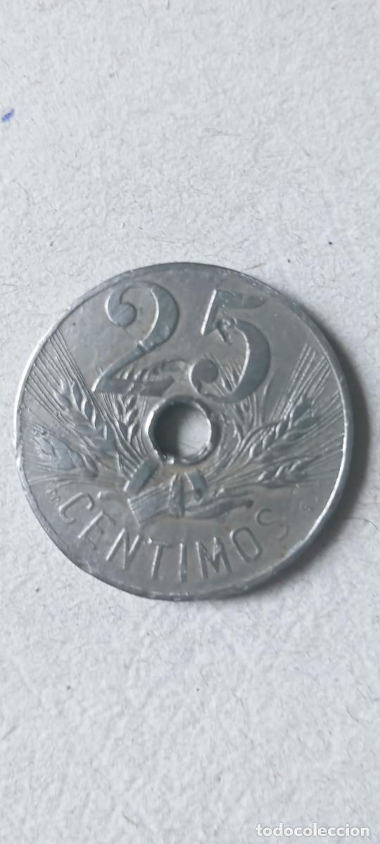 Monedas Franco: MONEDA DE 25 CENTIMOS 1927 ESPA&Ntilde;OLA - Foto 5