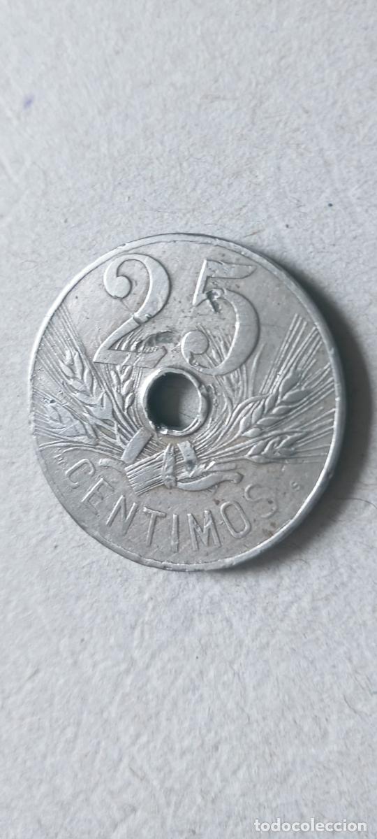 Monedas Franco: MONEDA DE 25 CENTIMOS 1927 ESPA&Ntilde;OLA - Foto 6