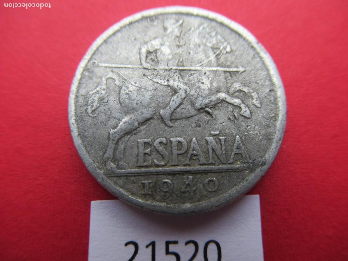Monedas Franco: Espa&ntilde;a 10 centimos 1940, Franco - Foto 1