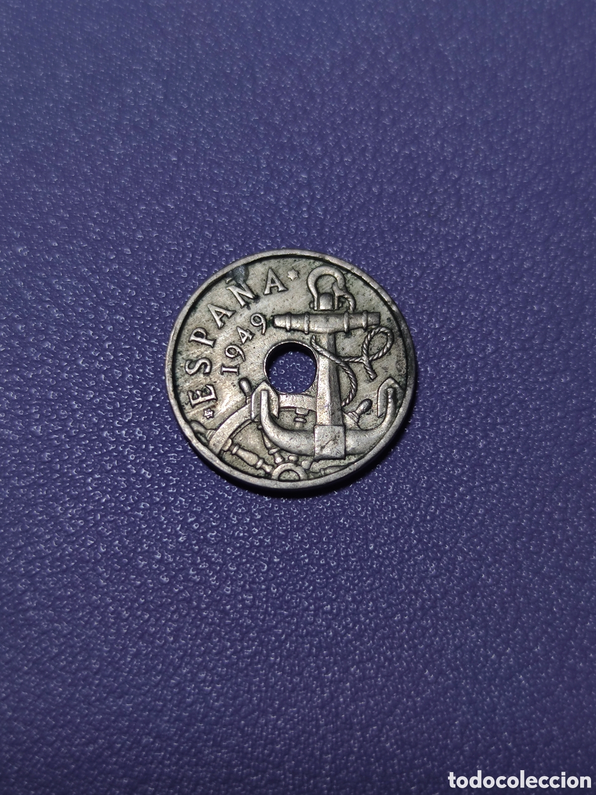 Monedas Franco: Moneda 50 centimos 1949 *19 - Foto 2