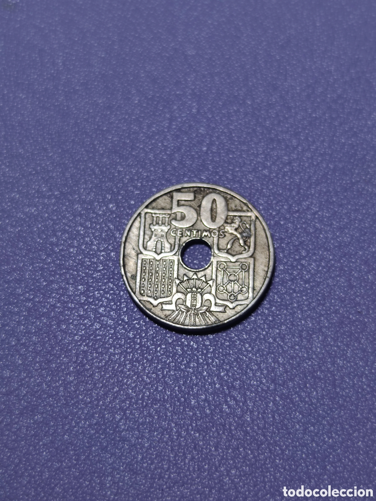 Monedas Franco: Moneda 50 centimos 1949 *19 - Foto 1