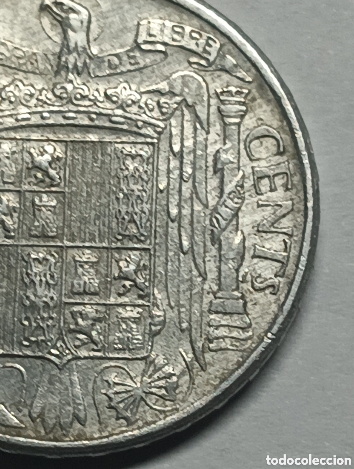 Monedas Franco: Moneda 10 C&eacute;ntimos 1953 - Estado Espa&ntilde;ol - Foto 6