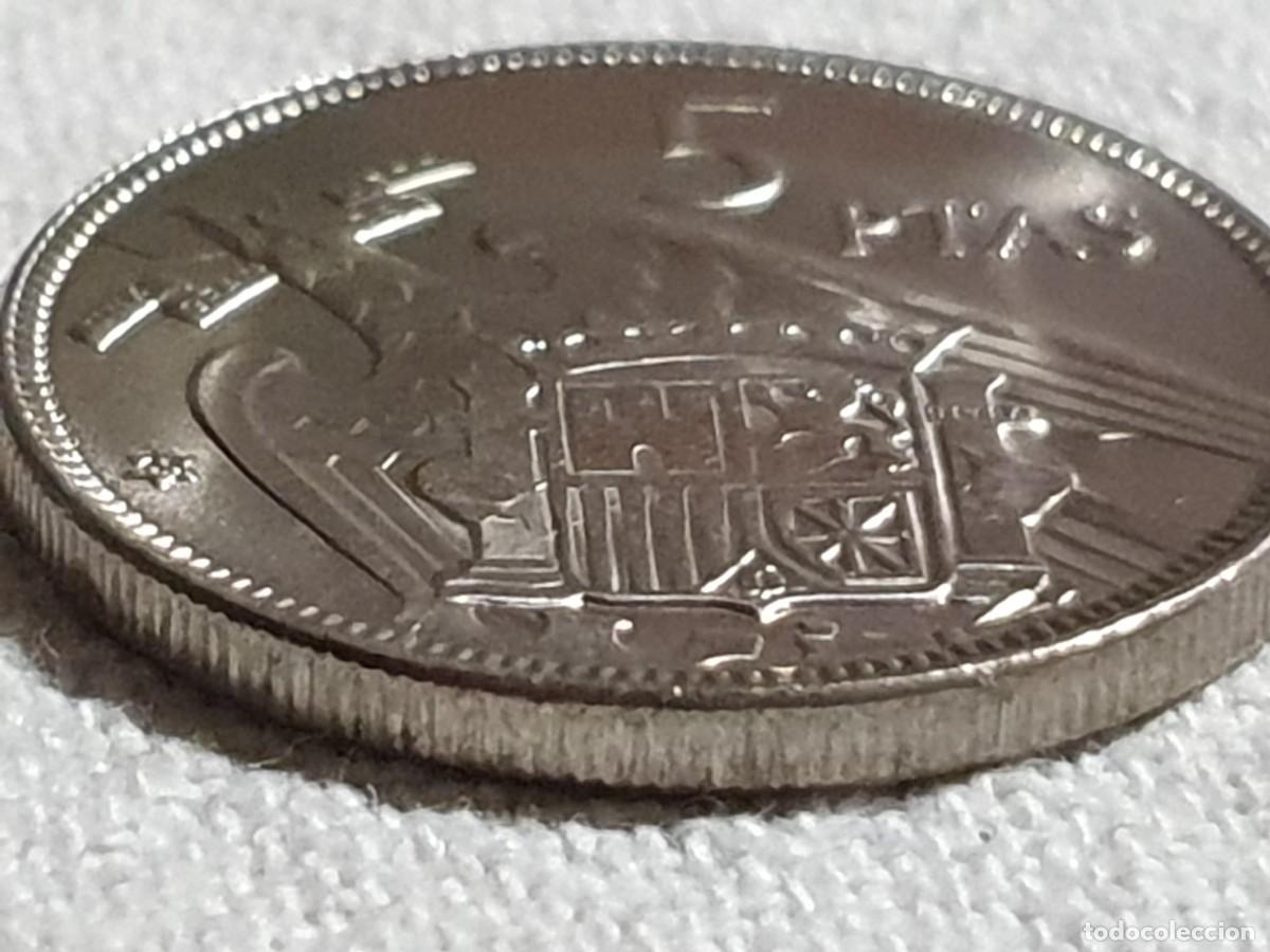 Monedas Franco: 5 pesetas 1957 *65 - SC - moneda Sin Circular - Foto 2
