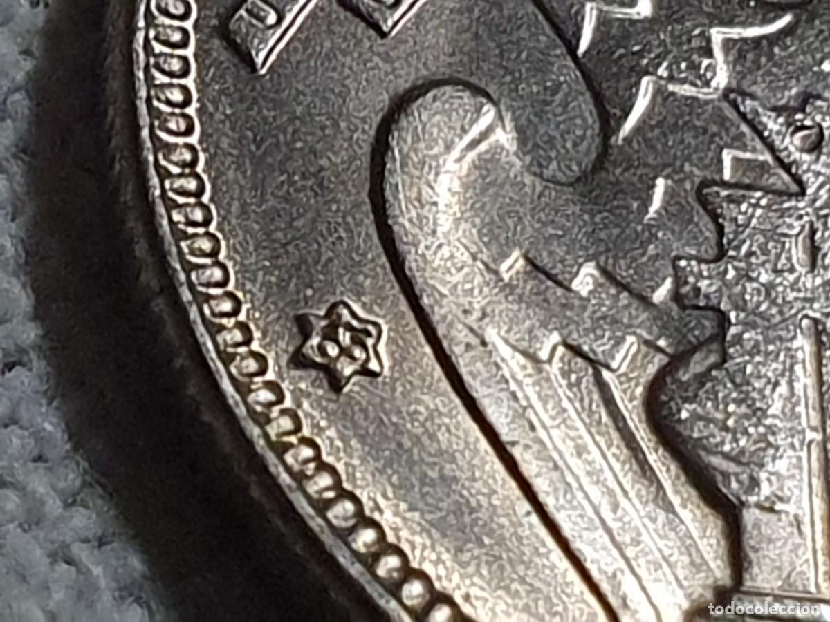 Monedas Franco: 5 pesetas 1957 *65 - SC - moneda Sin Circular - Foto 5