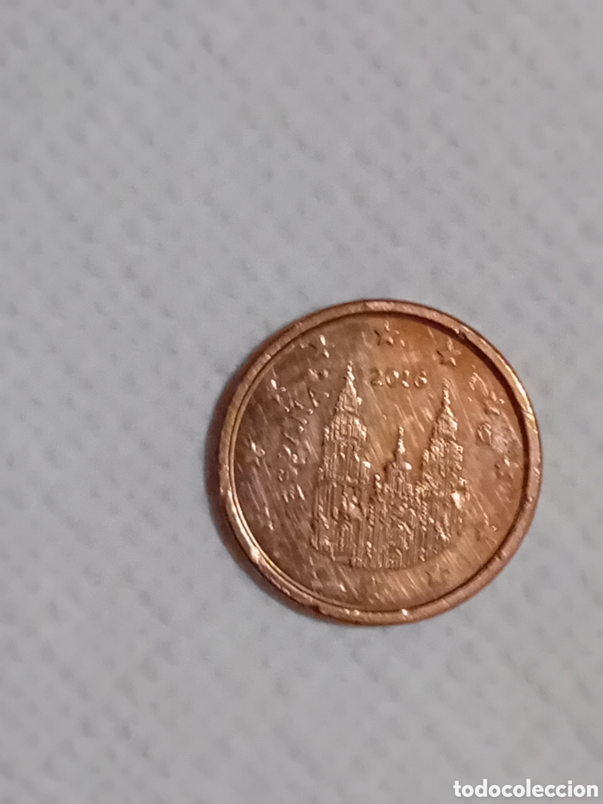 Monedas Franco: Moneda de 1 centimo de espa&ntilde;a. - Foto 1