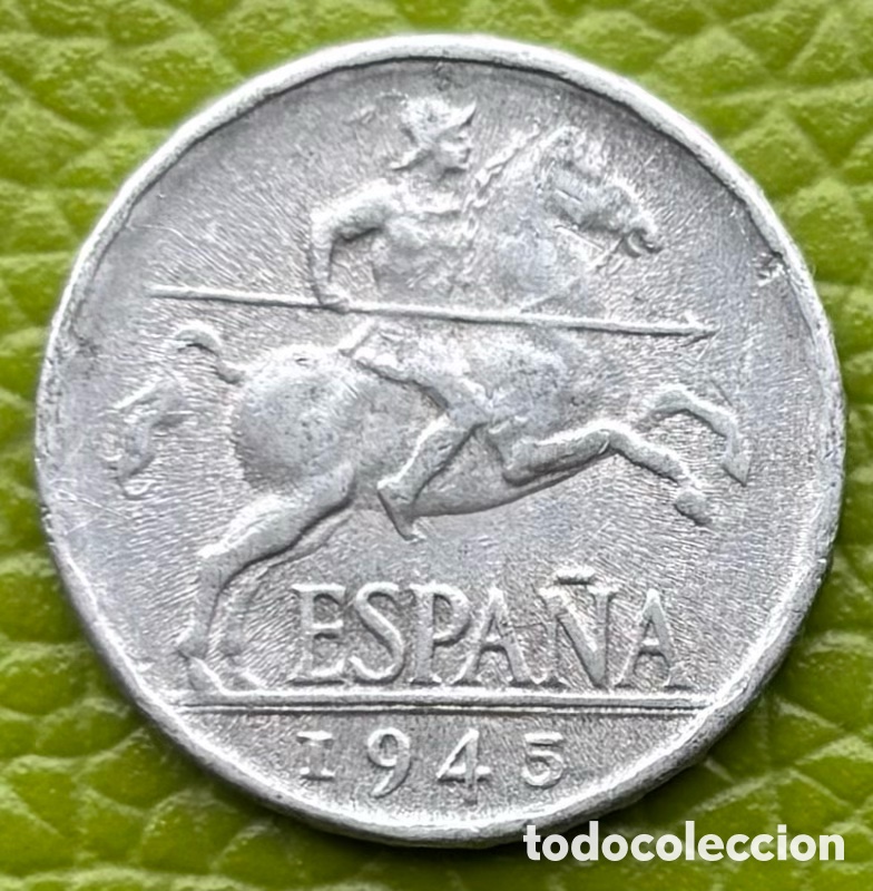 Monedas Franco: ESTADO ESPA&Ntilde;OL. CINCO C&Eacute;NTIMOS. 1945. - Foto 1