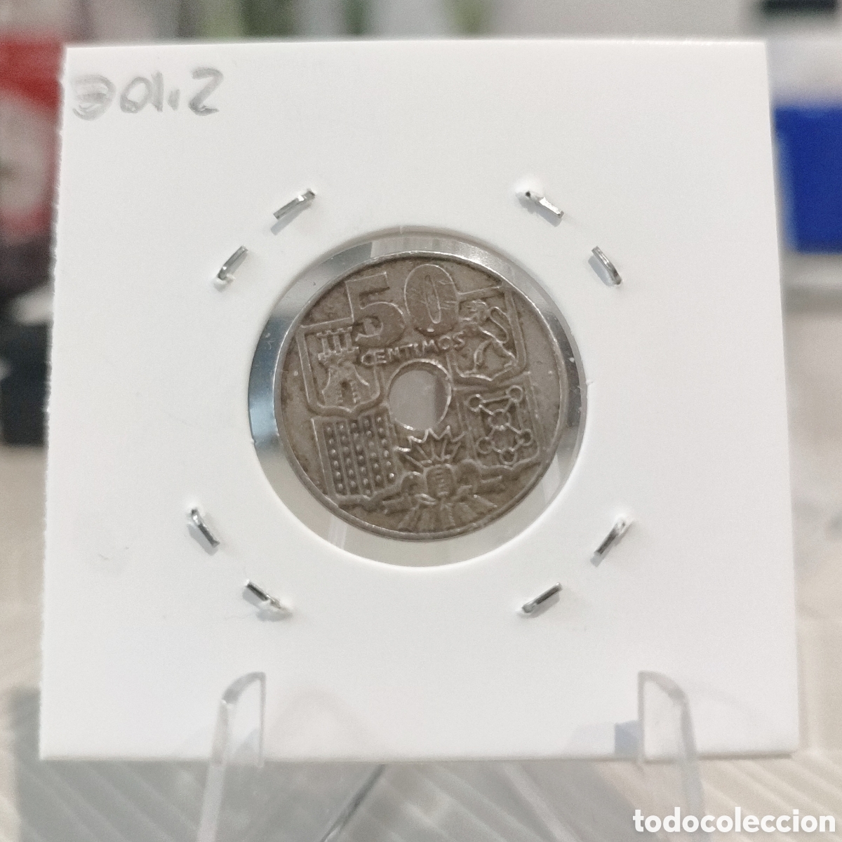 Monedas Franco: 50 C&eacute;ntimos 1949 *53 - Foto 2