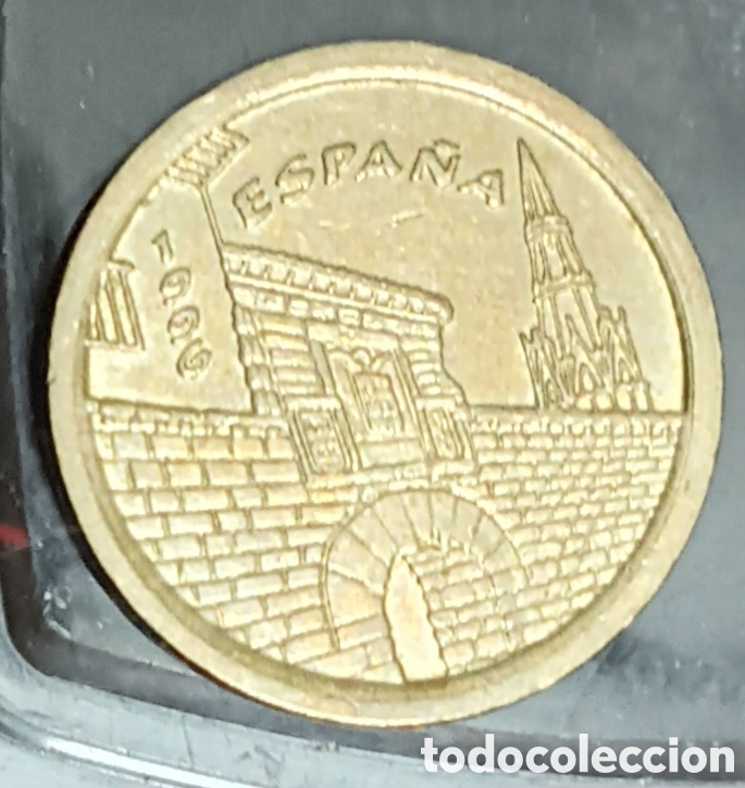 Monedas Franco: Moneda de 5 pesetas de 1996, La Rioja - Foto 1