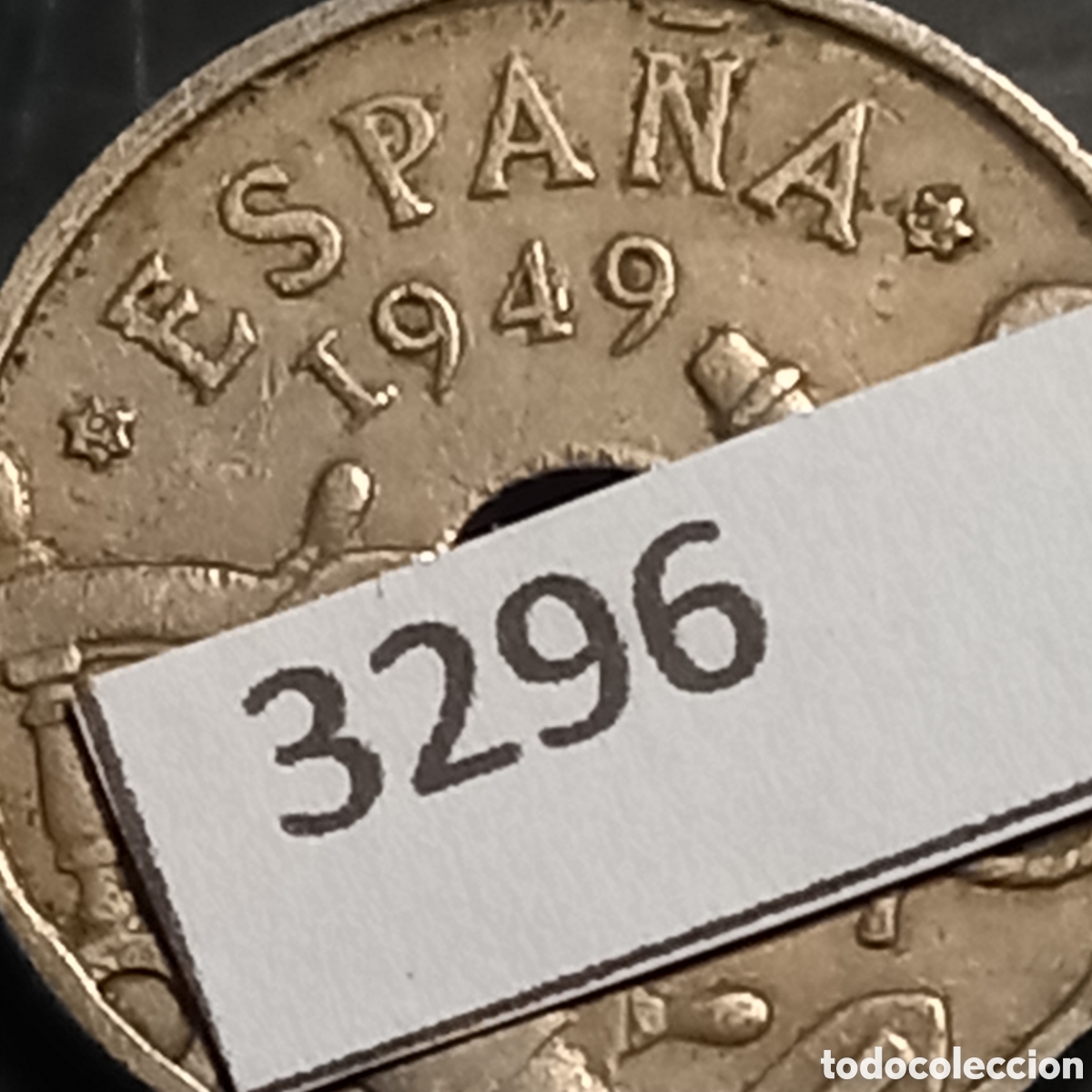 Monedas Franco: Espa&ntilde;a 50 c&eacute;ntimos 1949 *62 - Foto 3