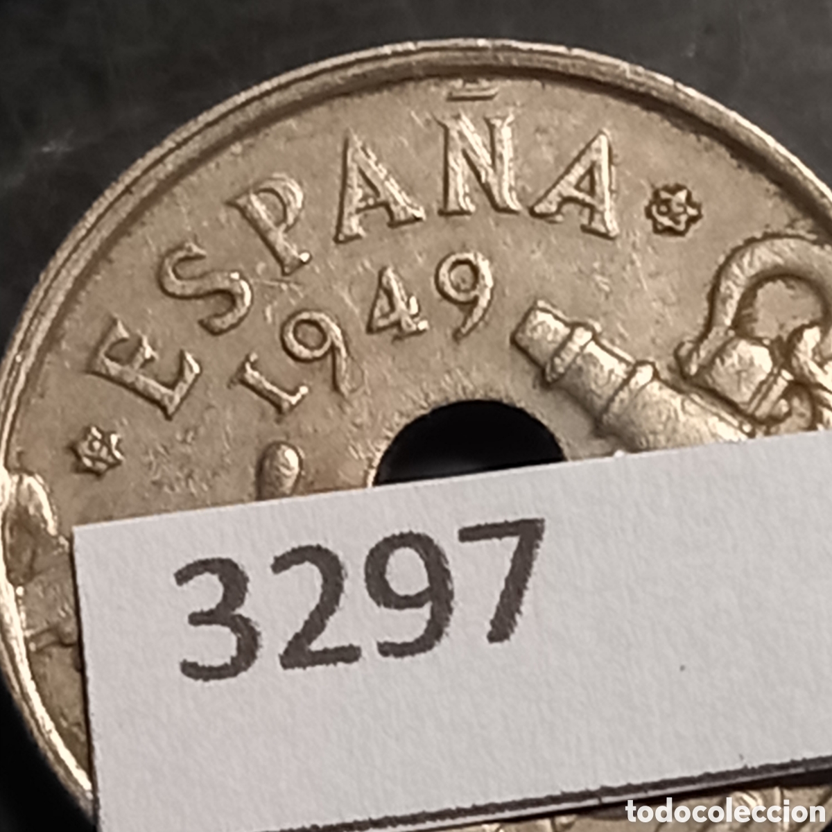 Monedas Franco: Espa&ntilde;a 50 c&eacute;ntimos 1949 *62 - Foto 3