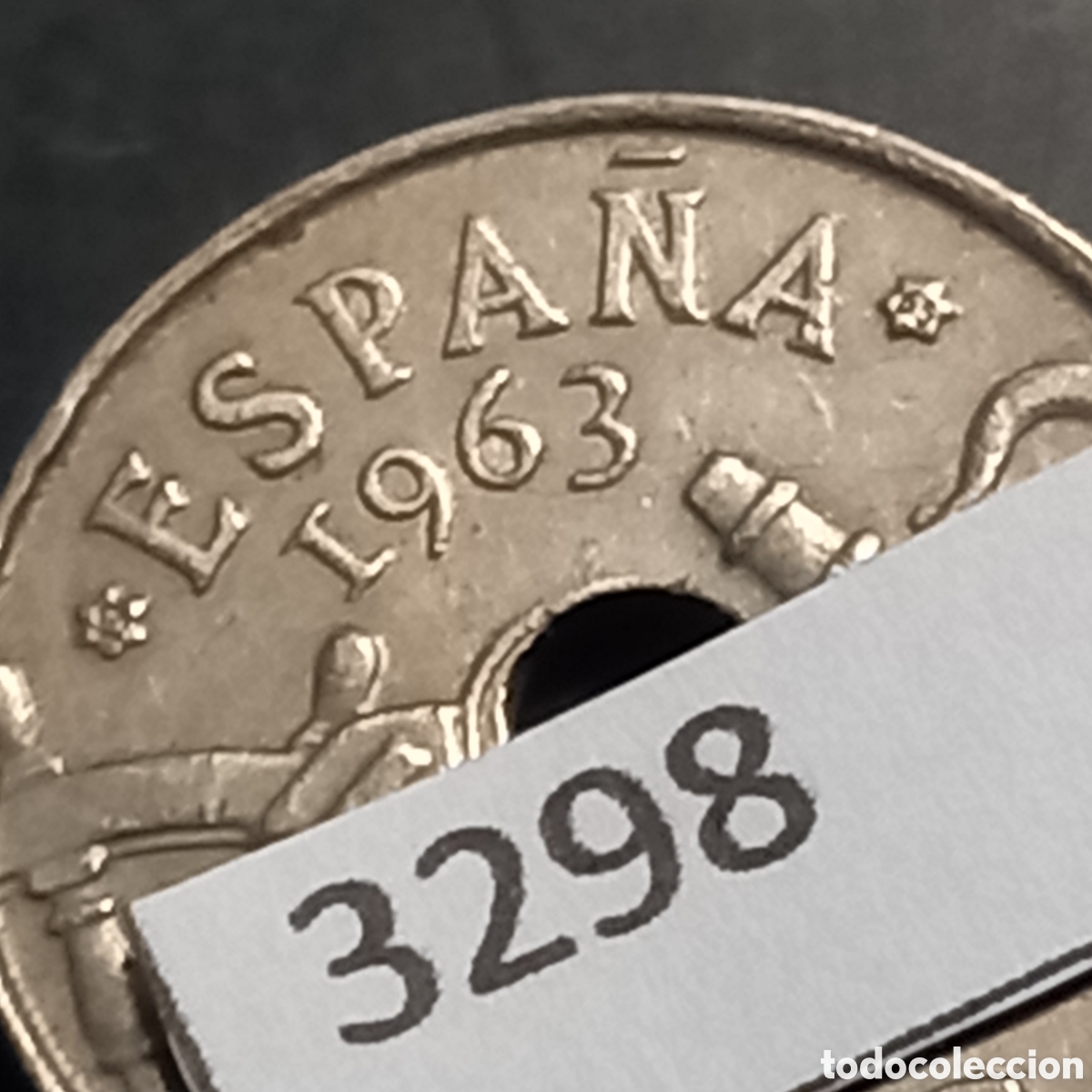Monedas Franco: Espa&ntilde;a 50 c&eacute;ntimos 1963 *65 - Foto 3