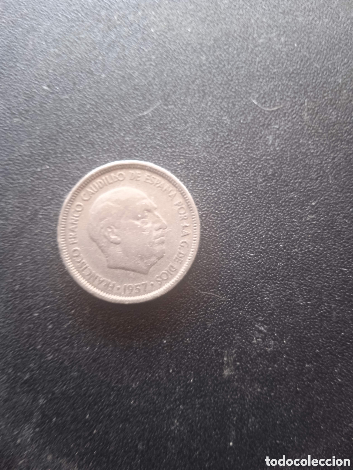 Monedas Franco: Monedas de Franco. De 5 PST. - Foto 2