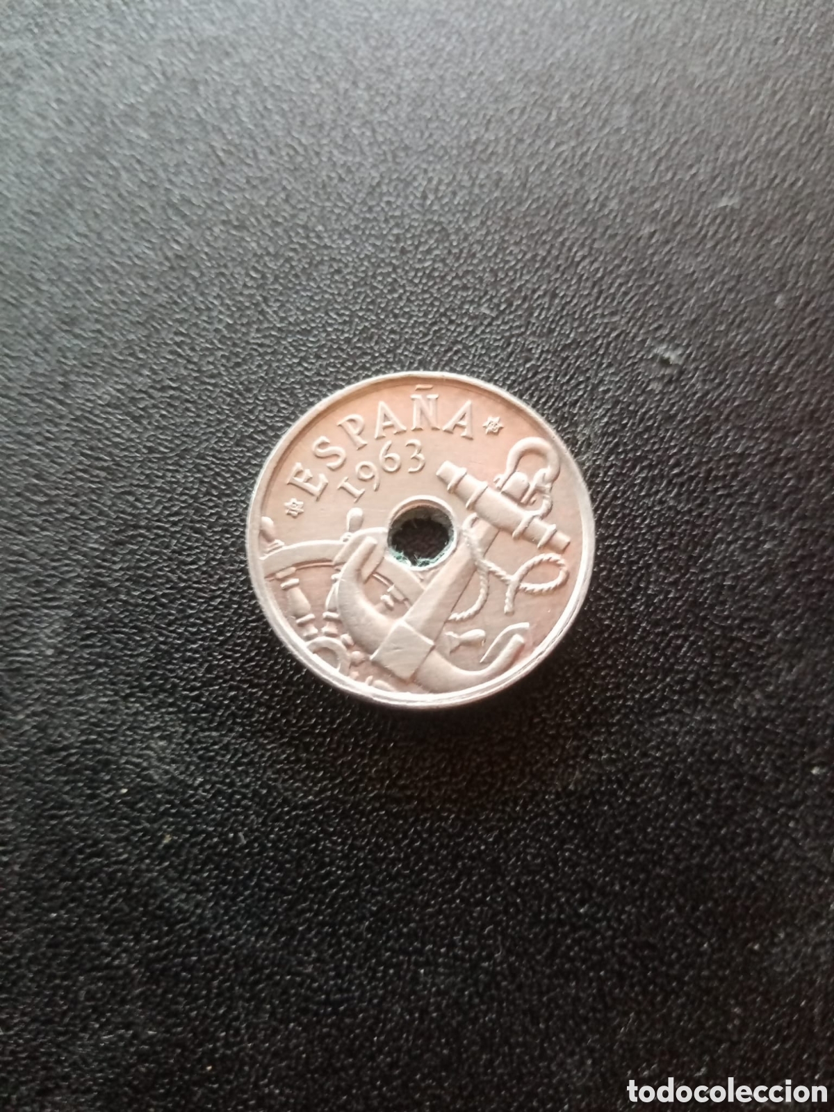 Monedas Franco: Moneda de 50.centimos.1963 - Foto 2