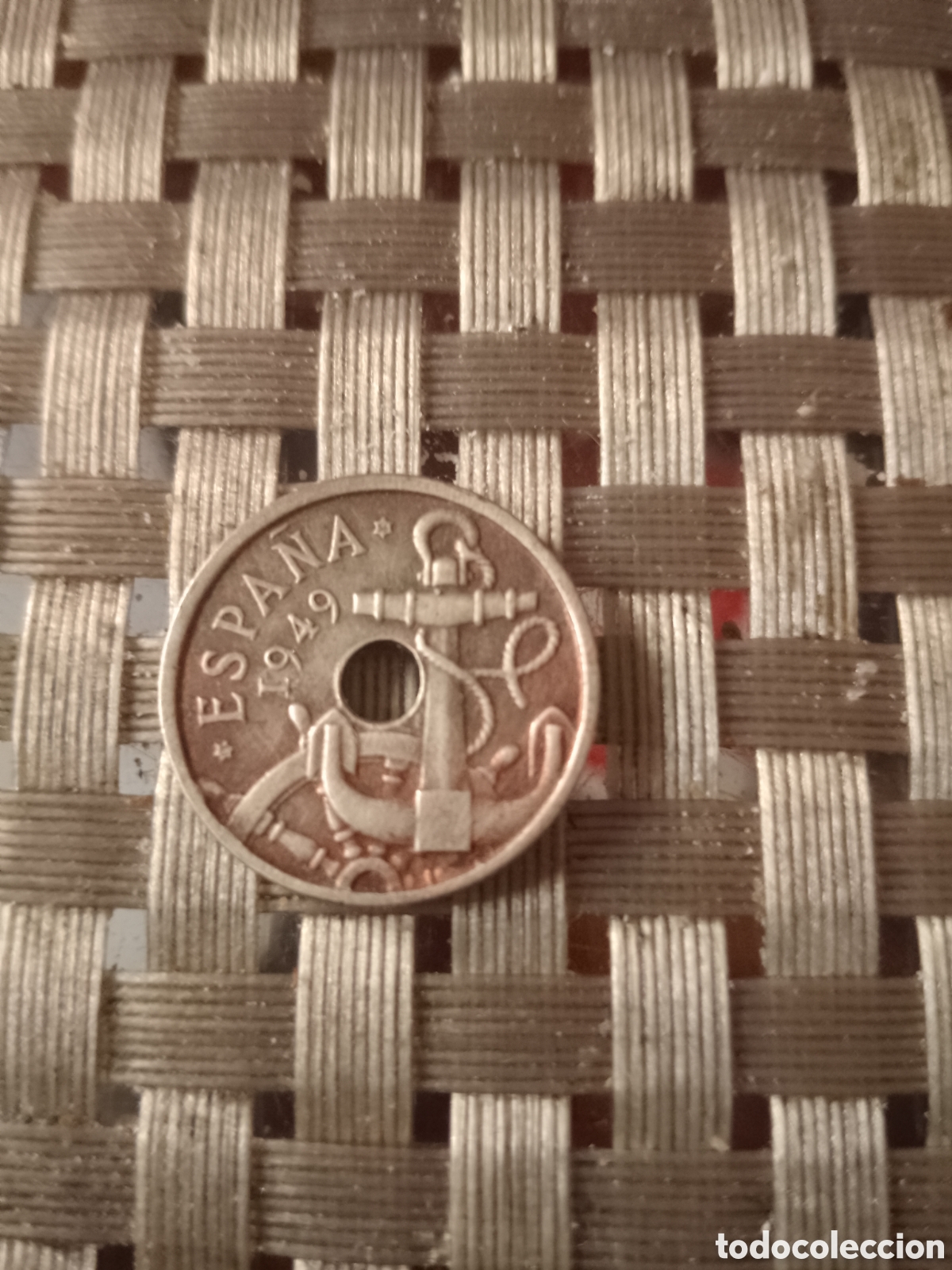 Monedas Franco: Moneda.50 centimos. 1949. - Foto 1